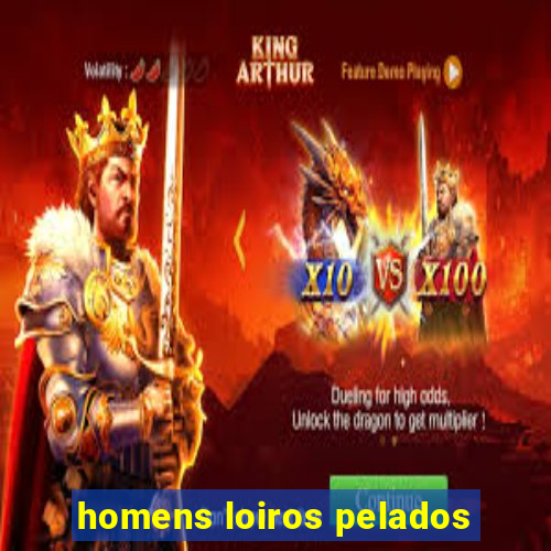 homens loiros pelados